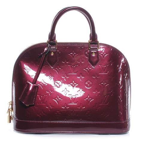 louis vuitton vernis alma pm|Louis Vuitton Alma mm size.